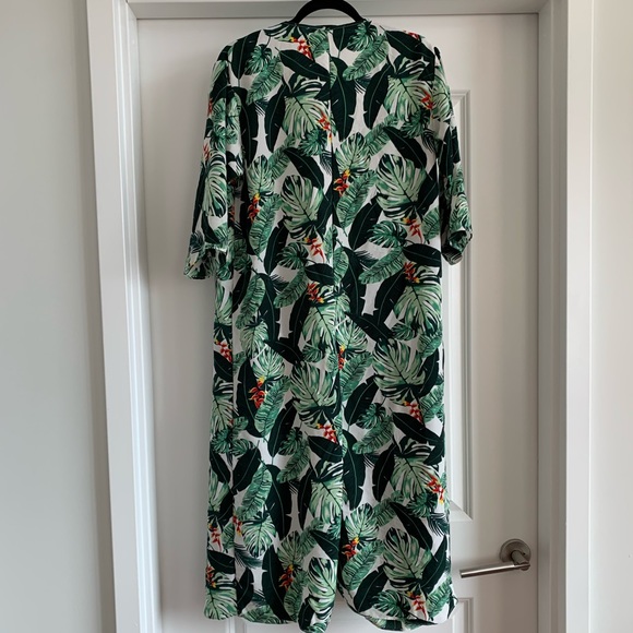 Rachel Zoe Palm Leaf Print Kimono Coverup - Picture 11 of 11